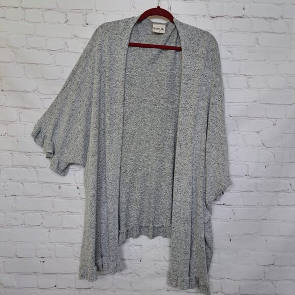 Marisa Jill Sweaters - Marisa Jill Ultrasoft Ruffle Hem Open Cardigan Size 2X